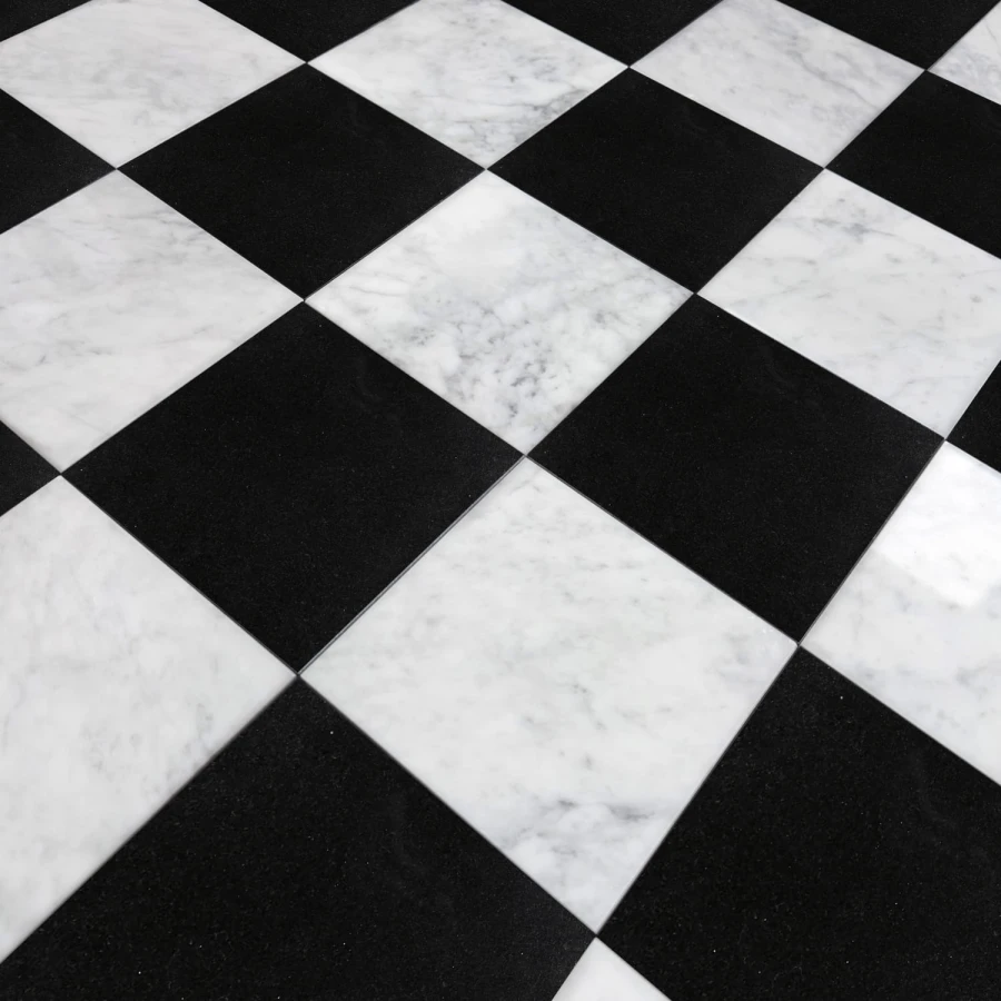 szachownica-carrara-bianco-premium-black-15x15x1
