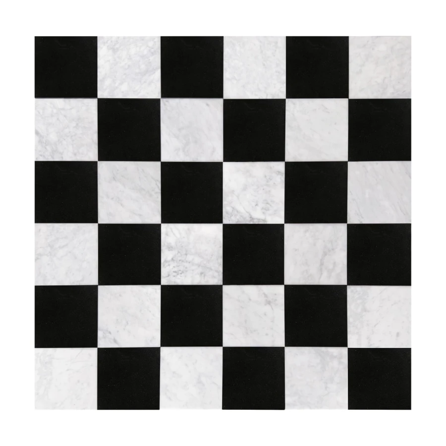 szachownica-carrara-bianco-premium-black-15x15x1