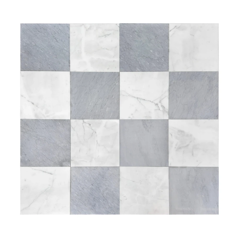szachownica-marmurowa-bardiglio-statuarietto-poler-22,5x22,5cm