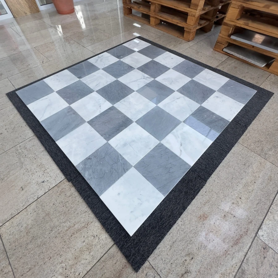 szachownica-marmurowa-bardiglio-statuarietto-poler-22,5x22,5cm