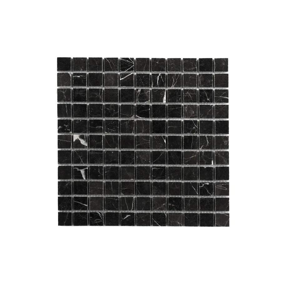 new-nero-marquina-pure-black-poler-mozaika-25x25x1cm